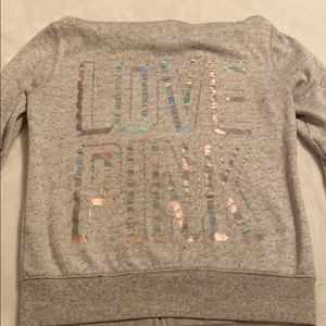 Super cute pink zip up jacket! (OBO)